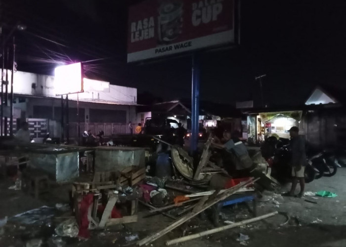 Penataan Jalan Vihara Dimulai, 244 Pedagang Masuk Pasar Wage Purwokerto