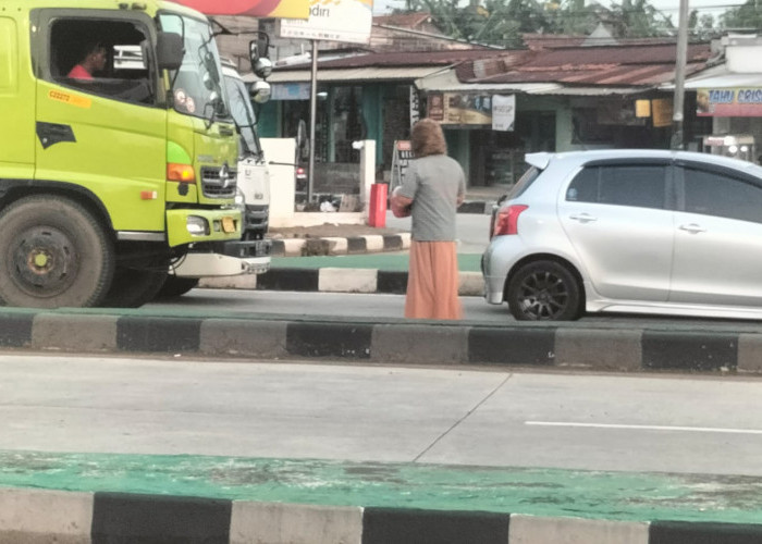 PGOT Baru Bermunculan di Traffic Light Taman Kota Sumpiuh