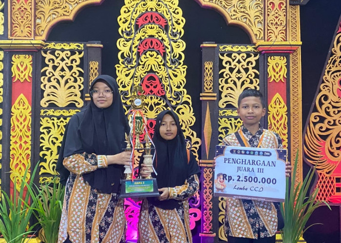 Tim CCI SMP MIBS Sabet Juara 3 MAPSI Provinsi