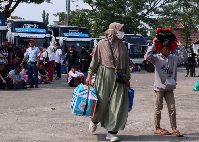 Angkutan Balik Gratis dari Purwokerto, Warga : Ini Pertama Kali Bagi Kami, Lumayan Hemat