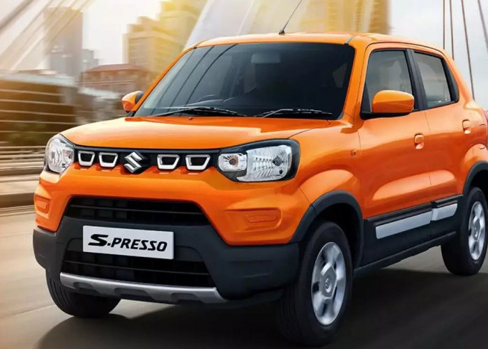 Suzuki S-Presso, Mobil Kecil Rasa SUV! Tangguh, Irit, dan Stylish