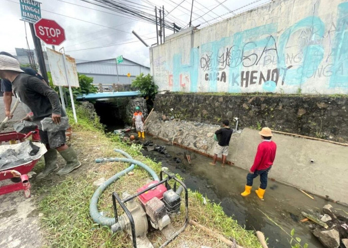 Proyek Drainase di Cilacap Rampung 100 Persen, PSDA Pastikan Sesuai Target Waktu