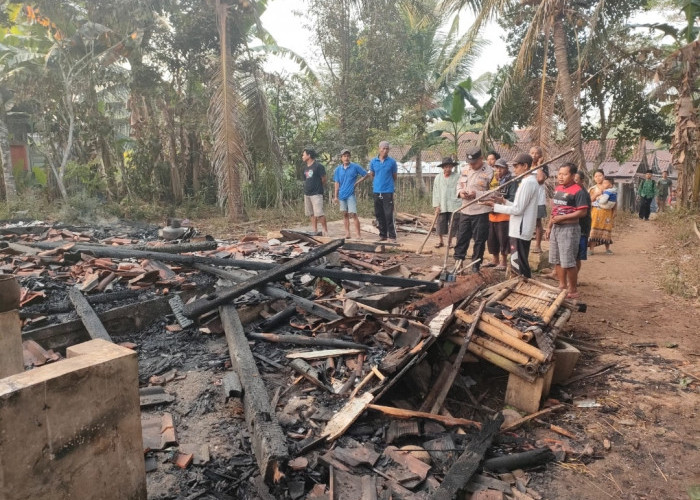 Akibat Obat Nyamuk, Rumah Seorang Lansia di Bukateja Ludes Terbakar