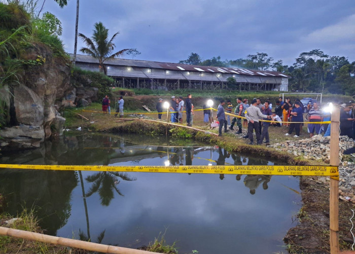 Tiga Remaja Meninggal Tenggelam di Kubangan Bekas Galian Desa Limpakuwus Sumbang Banyumas