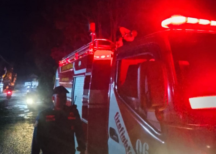Kebakaran Lahan Kembali Terjadi di Purbalingga, Rumpun Bambu di Desa Candiwulan Hangus Terbakar