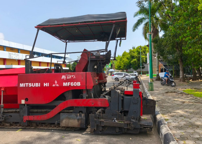 Besok, Aspal Gor Satria Bakal Diperbaiki 