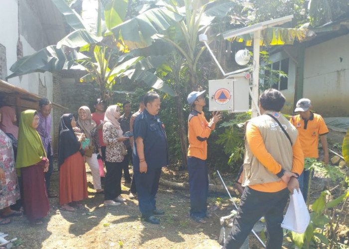 14 EWS Longsor Terpasang di 7 Kecamatan Tersebar di 13 Desa