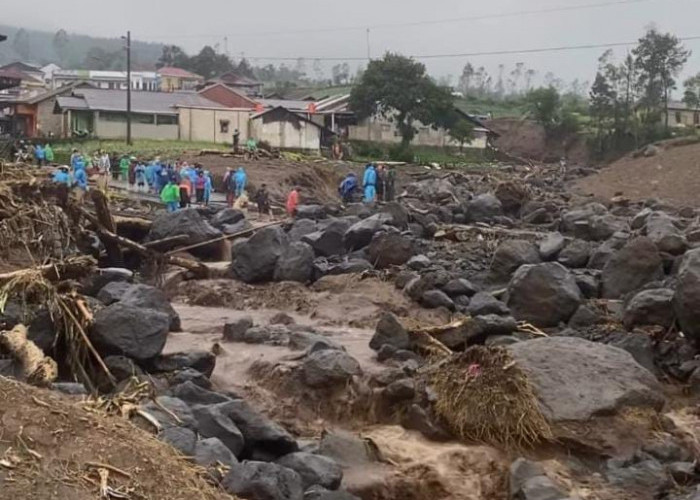 Banjir Bandang di Desa Serang, Satu Korban Meninggal Dunia dan Dua Luka