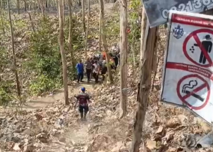 Kebakaran Hutan Jati di Kebasen Sebabkan Korban Jiwa, Lansia 72 Tahun Ditemukan Meninggal 