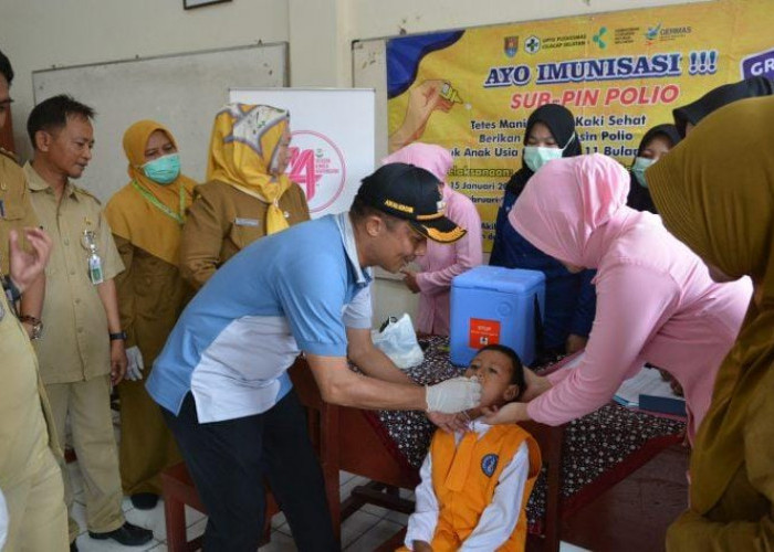 Putaran Kedua Imunisasi Sub PIN Polio di Cilacap Sudah Dimulai