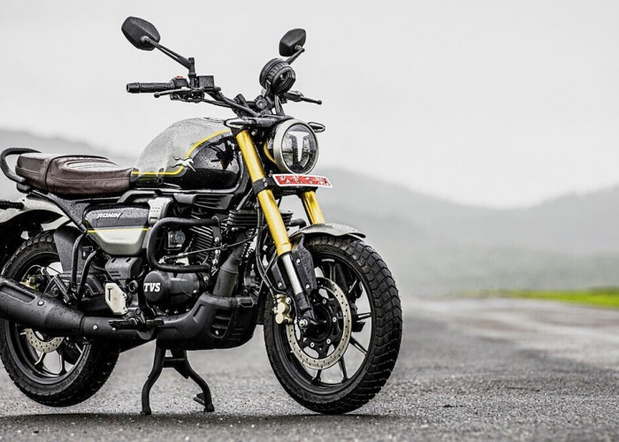 Desain Unik TVS Ronin, Minta Dibawa Pulang!