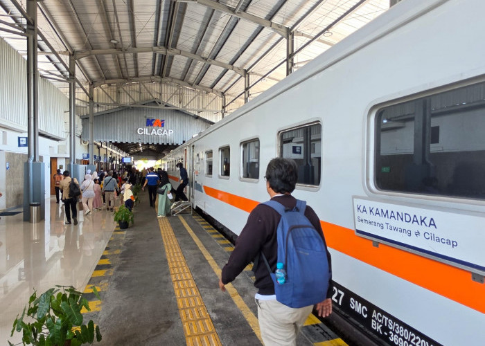 Penumpang Stasiun Cilacap Naik 17 Persen, Tembus 358 Ribu Orang dalam 9 Bulan