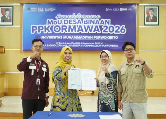 UMP Tandatangani MoU dengan Desa Sasaran PPK Ormawa 2026, Perkuat Komitmen Keberlanjutan Program