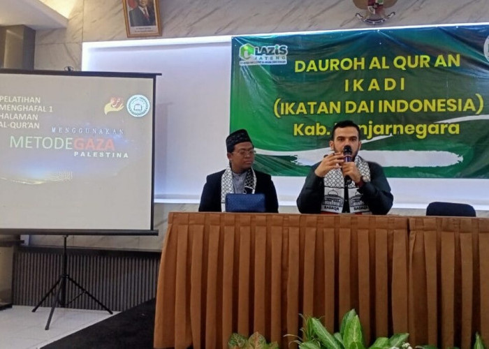 Ikatan Dai Indonesia Banjarnegara Hadirkan Syaikh dari Gaza, Ajarkan Teknik Hafalan Al Quran Efektif