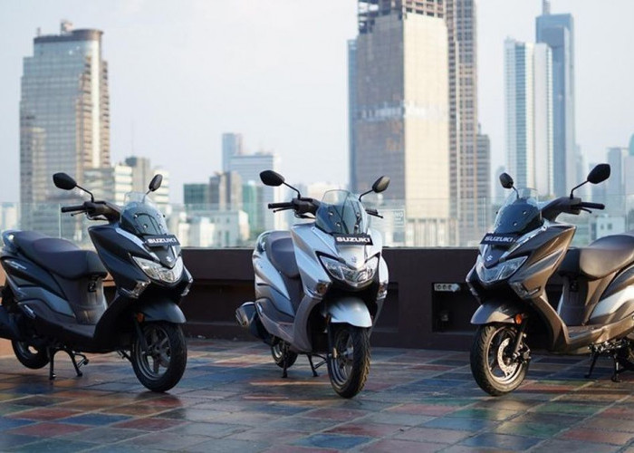 Burgman Street 125EX Meluncur di Indonesia, Skutik Mewah Harga Terjangkau!