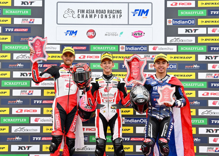 Banggakan Indonesia, CBR Series Antar AHRT Raih Tiga Podium di Sirkuit Motegi Jepang