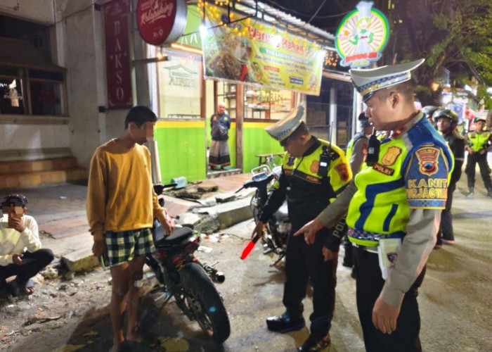 Polres Kebumen Tindak 13 Pengendara Knalpot Brong