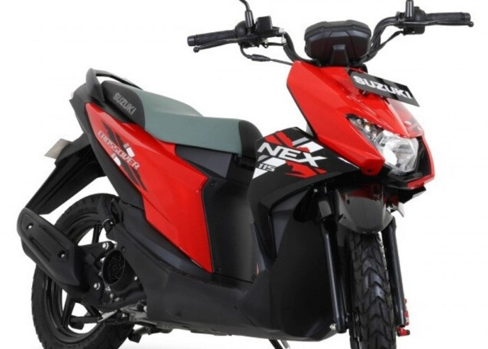 Suzuki NEX Crossover, Skutik Bergaya Petualang dengan Harga Bersahabat