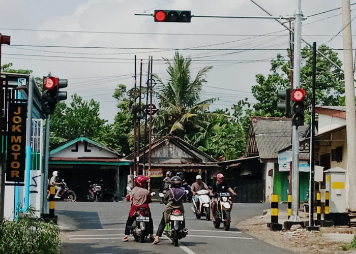 APIL Dipasang di Simpang Sigong Kroya, Lalu Lintas Lebih Tertib