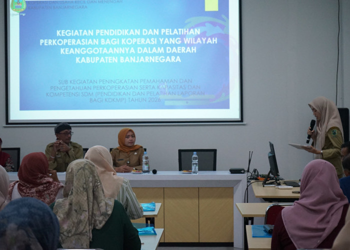 Pemkab Banjarnegara Perkuat Koperasi Lewat Pelatihan Pengurus untuk Kelola Keuangan