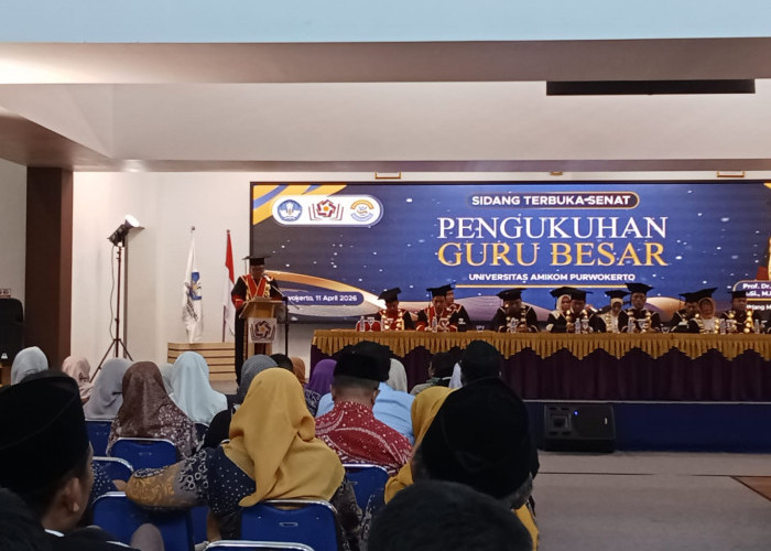 Universitas Amikom Purwokerto Tambah Satu Guru Besar