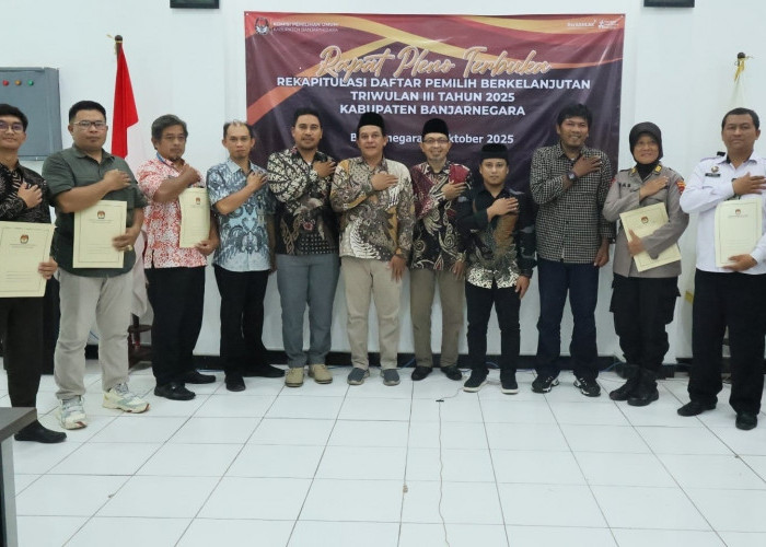 KPU Banjarnegara Tetapkan 811 Ribu Pemilih dalam PDPB, Bawaslu Apresiasi Konsistensi