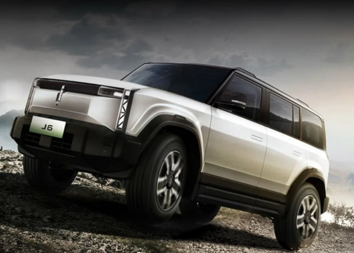 Mobil Listrik Chery J6, Super Irit Sangat Mendukung Perjalanan Jauh Anda!