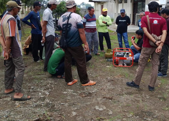 1.645 Pompa Air Bantuan Berbahan Bakar Gas Belum Maksimal Digunakan Petani Purbalingga