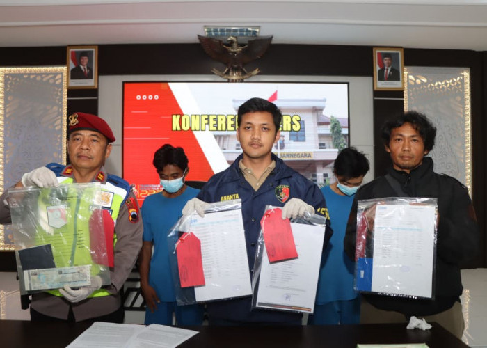 Satreskrim Polres Banjarnegara Bongkar Penipuan Gadai Mobil, Kerugian Puluhan Juta Rupiah