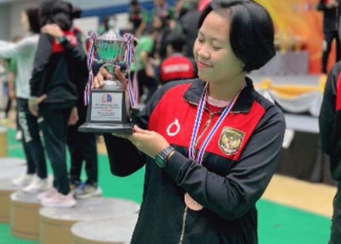 Frisca Warga Sumpiuh Perkuat Indonesia, Raih Medali Perunggu Bersama Tim Regu Sepak Takraw