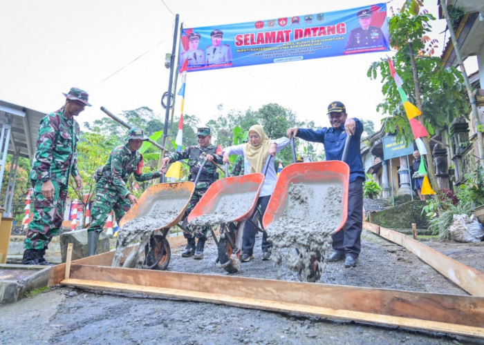 TMMD Sengkuyung 2026 Resmi Dibuka, Infrastruktur Desa Lawen Jadi Prioritas