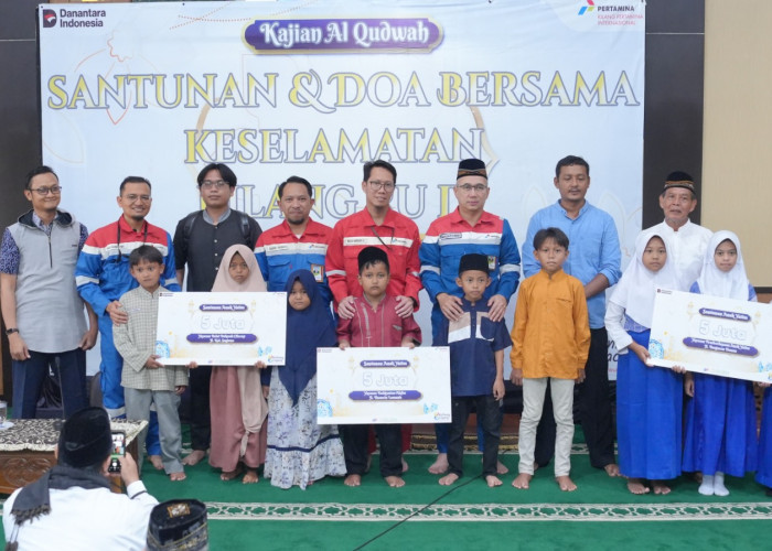 Kajian Alqudwah, Kontribusi Kilang Cilacap bagi Spiritual Warga dan Berbagi Peduli dengan Donasi