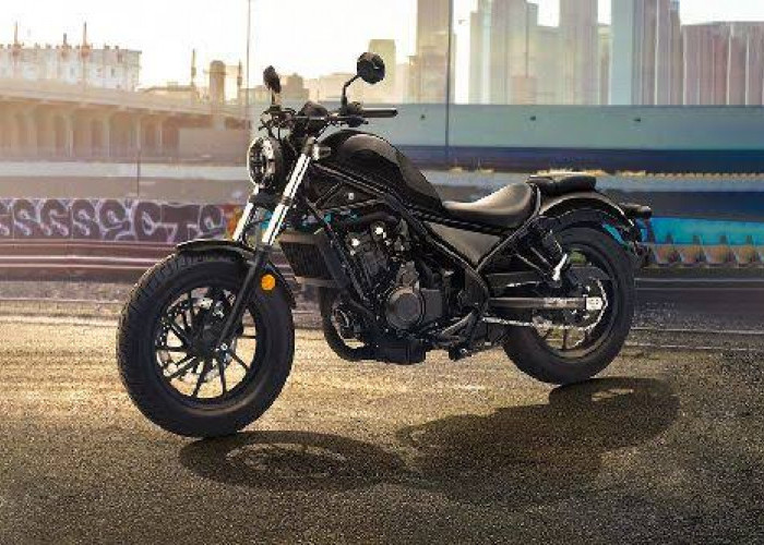 Rekomendasi Motor Mewah Harga Wah! Honda Rebel 2025, Motor Cruiser Paling Ganteng!