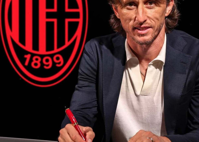 Luka Modric Tinggalkan Real Madrid, Kini Resmi Berseragam AC Milan!