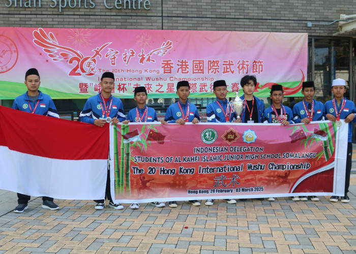Tim Wushu Pesantren Al-Kahfi Sabet Emas di Ajang Internasional