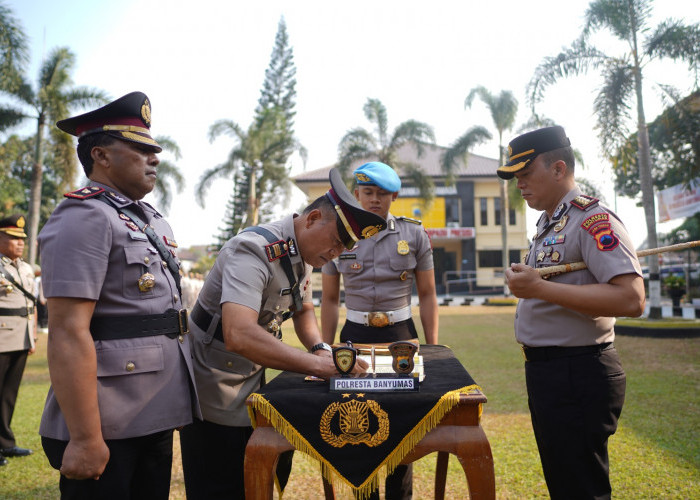 Sejumlah Jabatan Strategis Polresta Banyumas Berganti, Kapolresta Perkuat Deteksi Dini Gangguan Kamtibmas