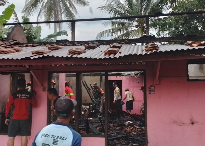  Rumah Milik Totok Ludes Terbakar Jelang Buka Puasa