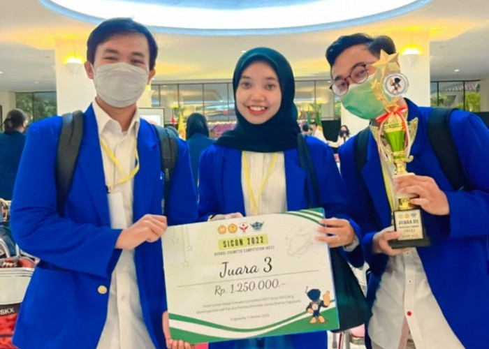 Mahasiswa Farmasi UMP Raih Juara III Nasional