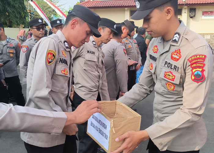 Polres Purbalingga Galang Dana untuk Korban Gempa NTT