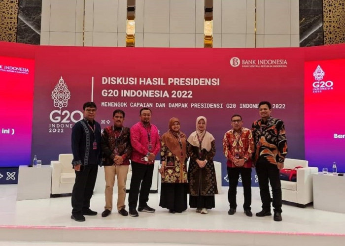 Diskusi Hasil Presidensi G20 Indonesia, Dekan FEB UMP Sampaikan ini