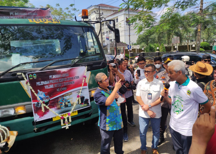 Ekspor Produk Industri Unggulan Banyumas Dilepas Ganjar Pranowo