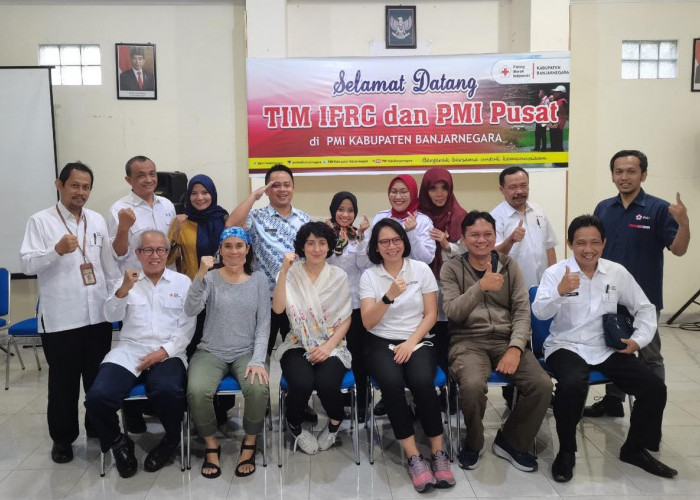  Sukses Jalankan Program, PMI Banjarnegara di Kunjungi IFRC Jenewa Swiss dan PMI Pusat