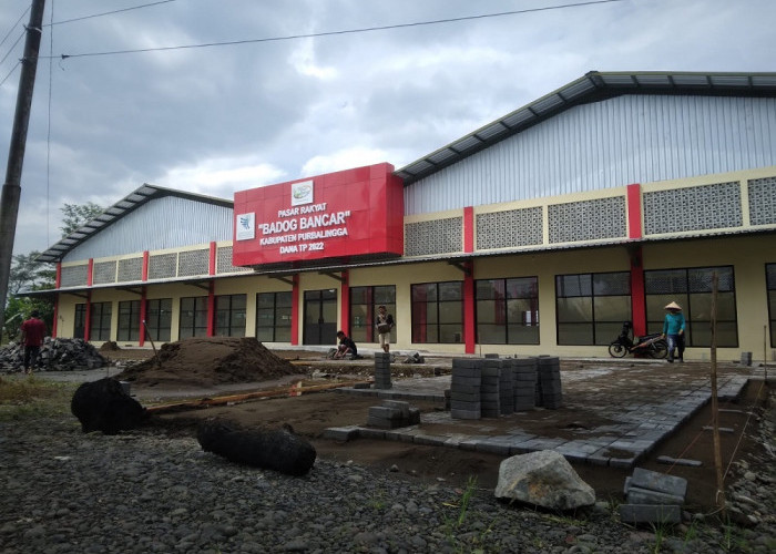 Pembangunan Dilanjutkan, 'Boyongan' Pedagang Pasar Badog Urung Sebelum Lebaran