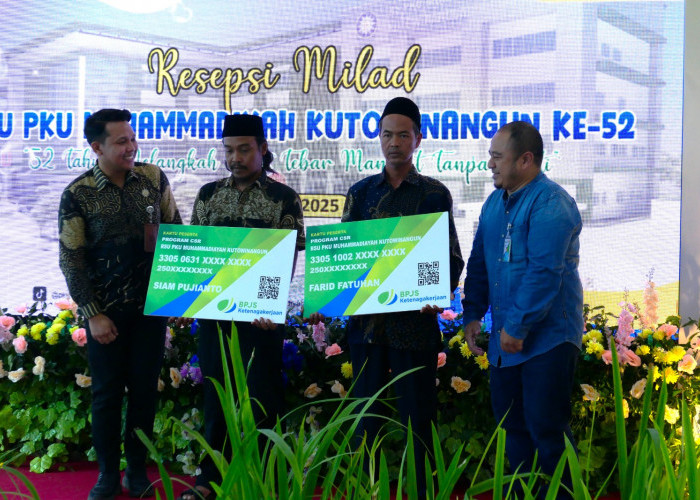 RS PKU Muhammadiyah Kebumen Salurkan CSR Melalui Program BPJS Ketenagakerjaan