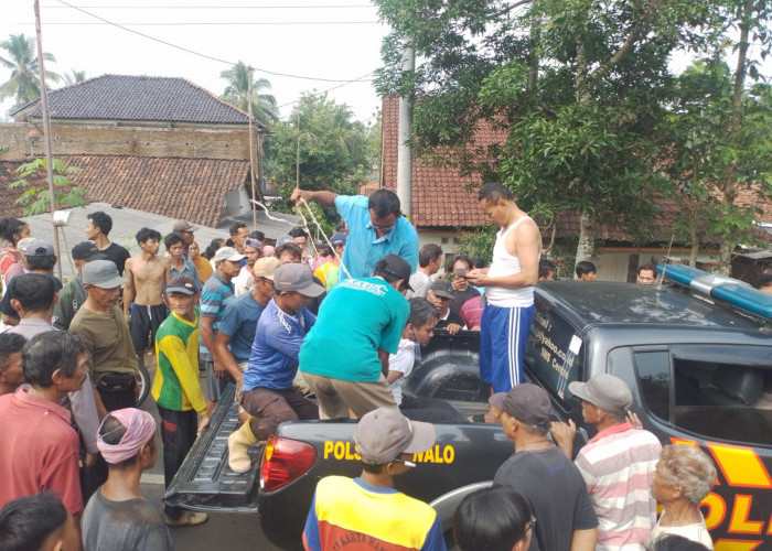 ODGJ di Rawalo Banyumas Ngamuk, Lukai Warga dengan Cangkul dan Rusak 4 Sepeda Motor 