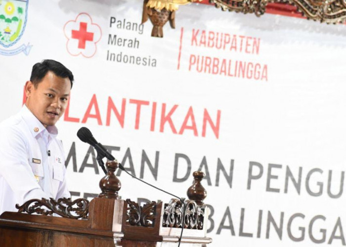 Mas Bupati Minta PMI Kabupaten Purbalingga Transparan dalam Pengelolaan Bulan Dana