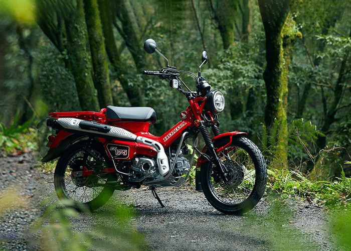 Mau Tampil Kece? Yuk, Intip Harga Motor Bebek Gaya Kalcer Honda CT125 dan Super Cub C125!