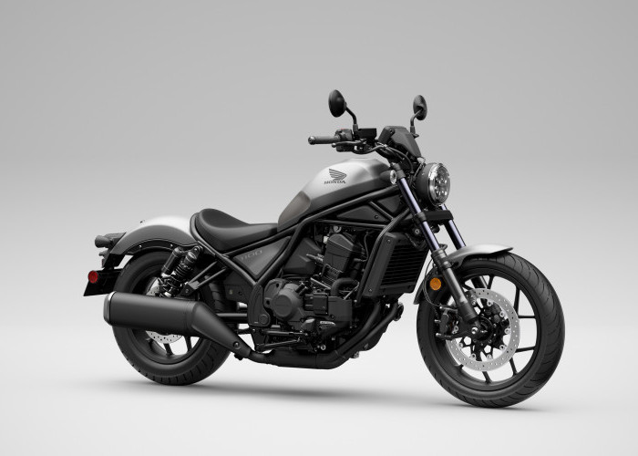 Honda New Rebel 1100 Lebih Premium dengan Warna Matte Beta Silver Metallic