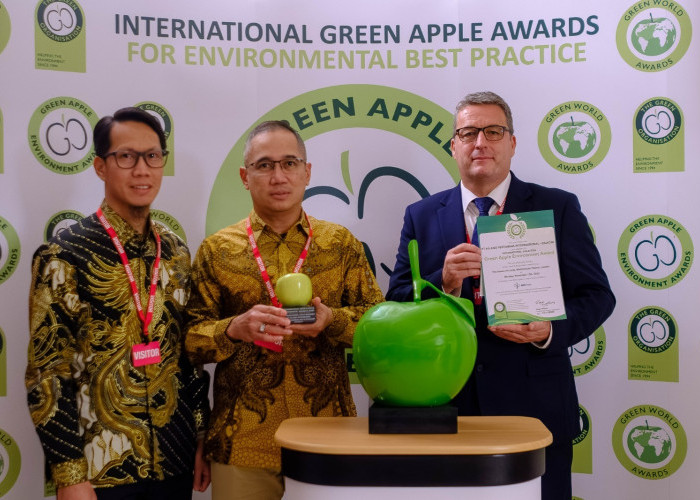 Mendunia, Kilang Cilacap Raih Penghargaan Internasional Green Apple Environment Awards 2025