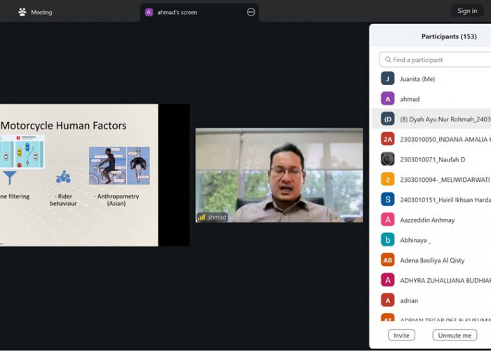 Fakultas Teknik dan Sains UMP Gelar Guest Lecture Internasional Bersama UiTM Malaysia Bahas Integrasi Ergonomi